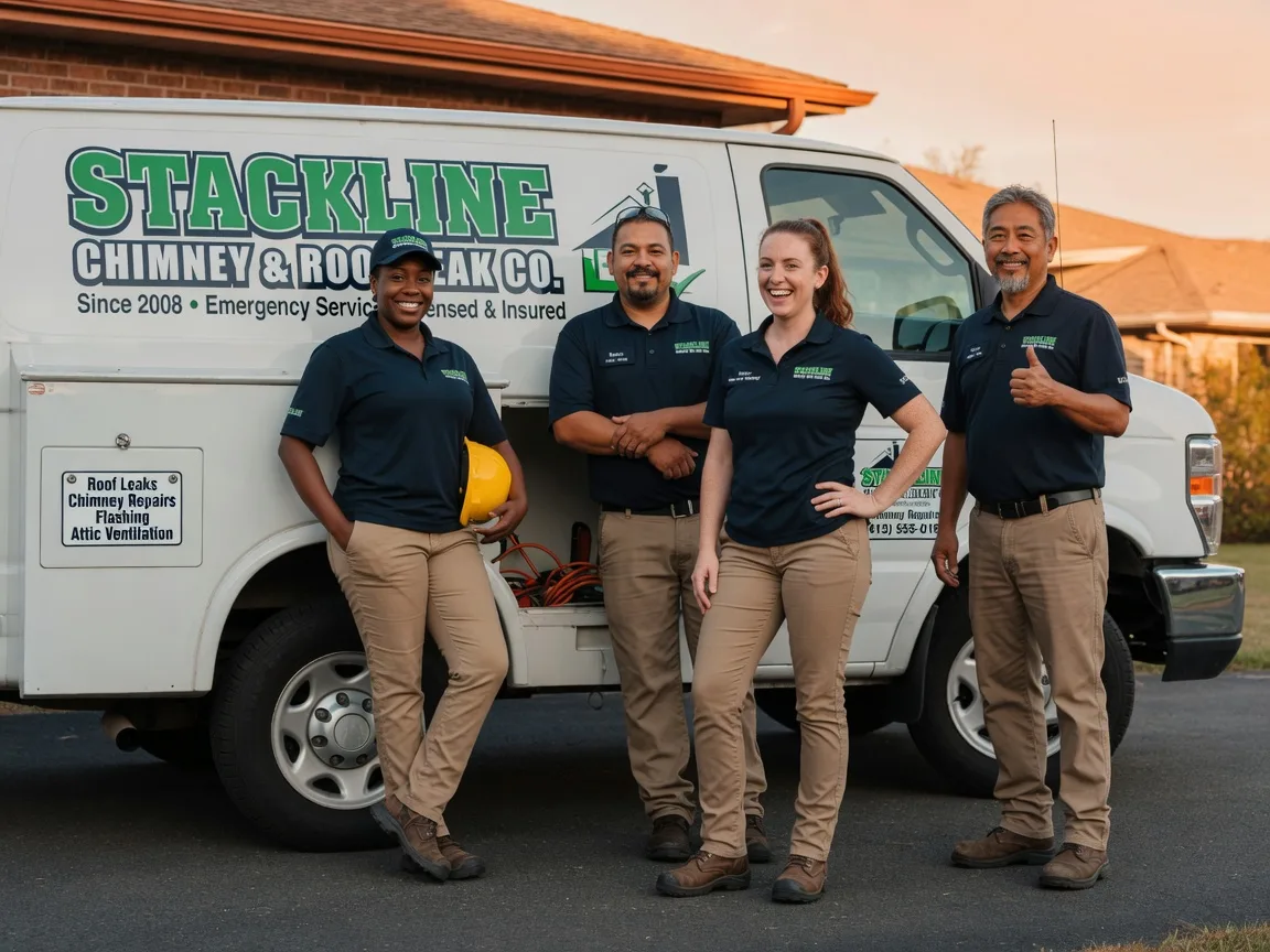 Chimney flashing repair company in Woodruff, UT